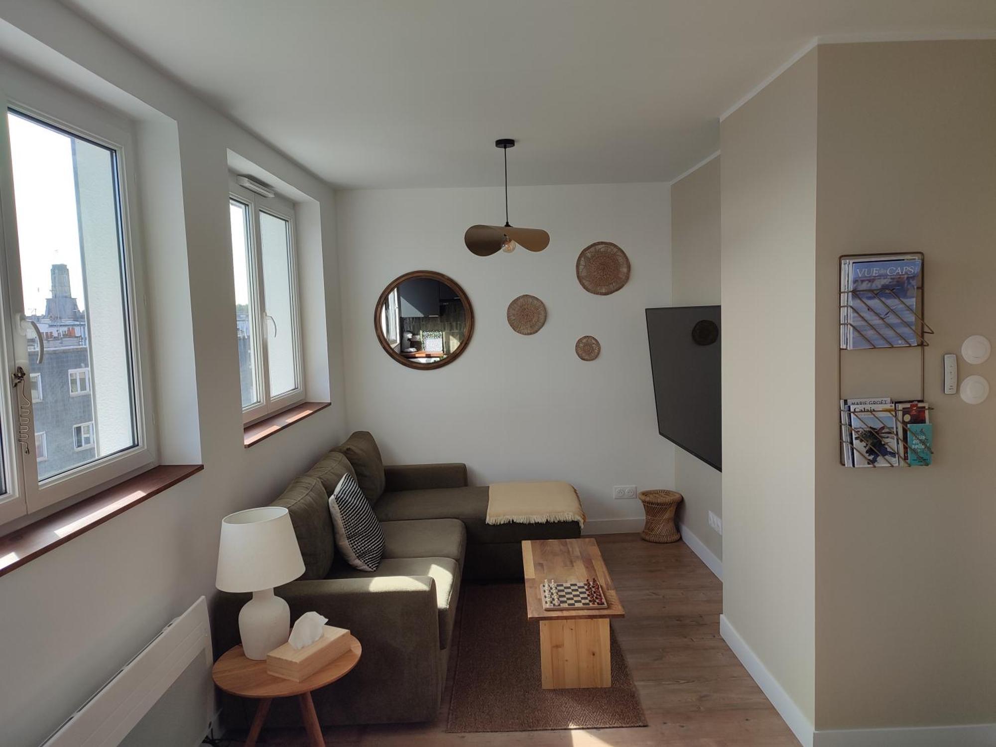 Thelighthouse Logement Cozy Idealement Situe Calais Luaran gambar